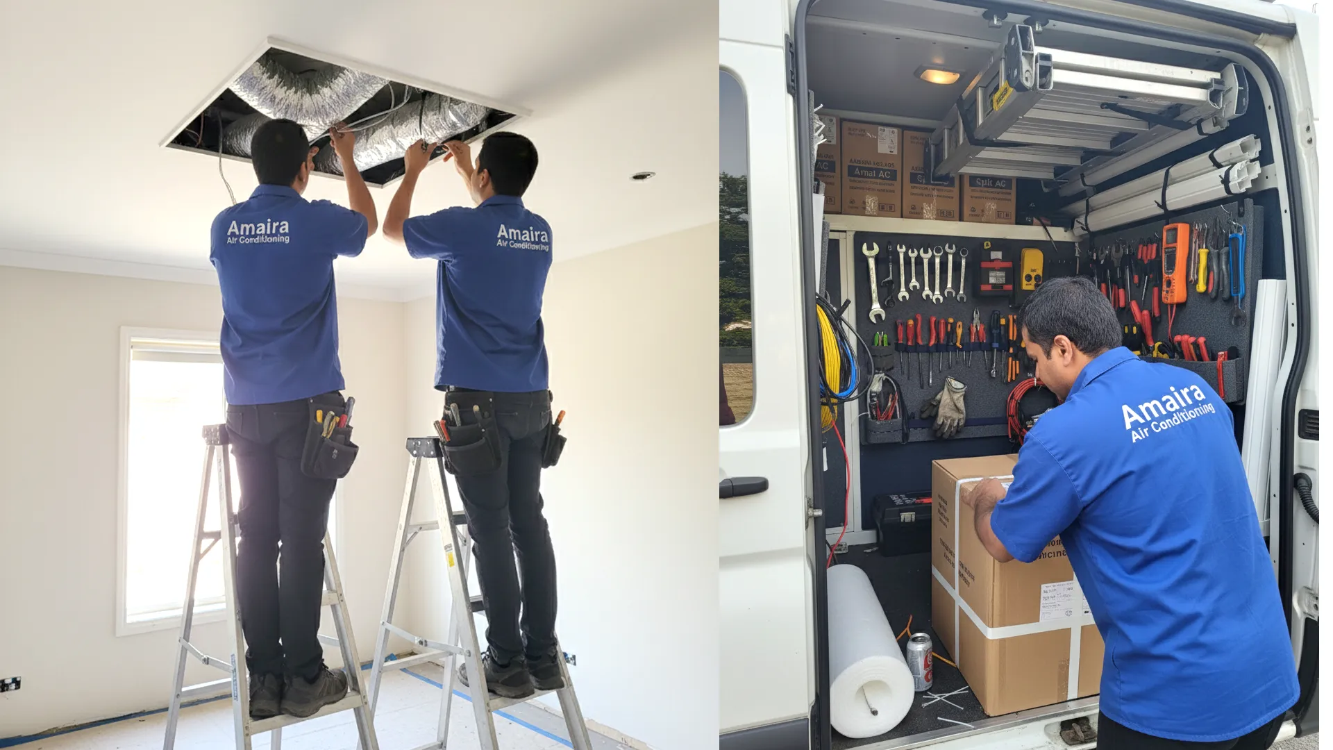 Amaira Air conditioning van